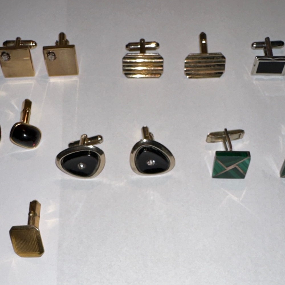Vintage cuff links